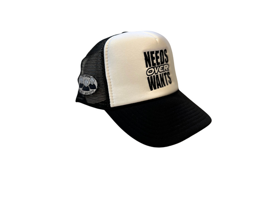 Needs VS Wants N.O.W Collection Hat - BLACK