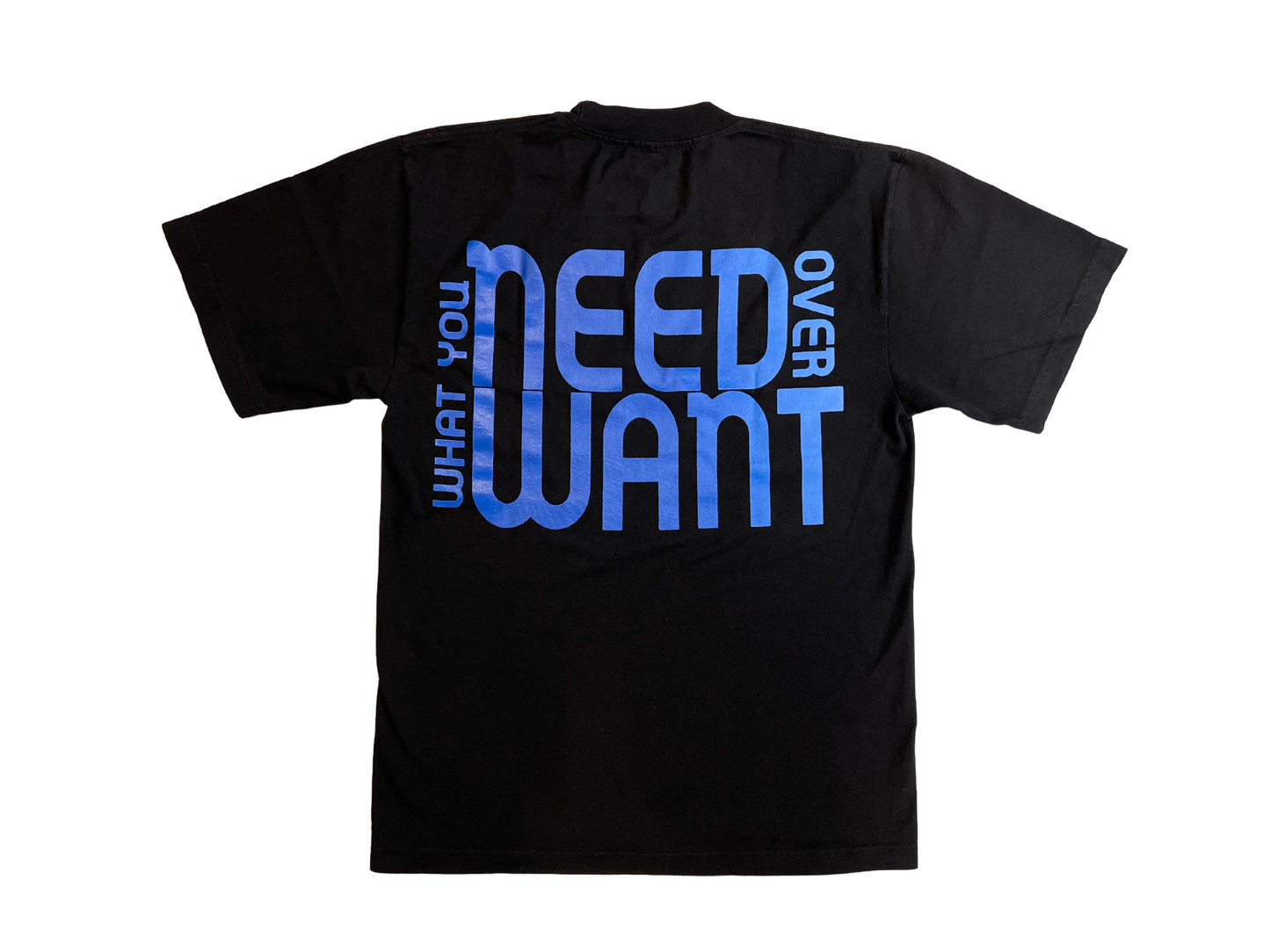 MESSAGE TEE - BLACK