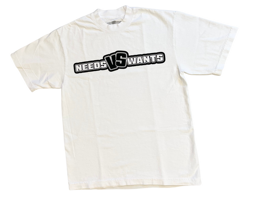 LOGO TEE- WHITE